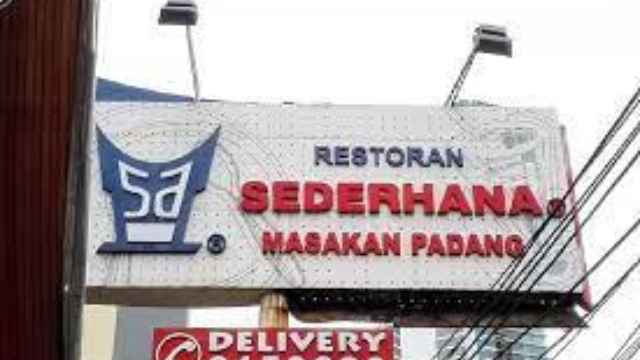 Franchise rumah makan Padang Sederhana